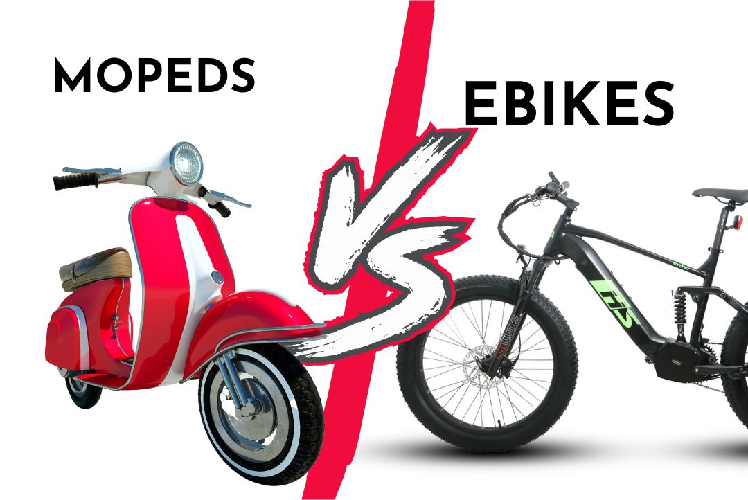 Mopeds vs Electric bikes Mopeds vs Electric bikes