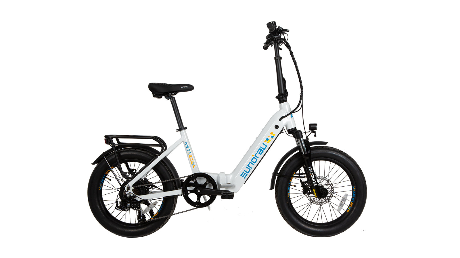 katana electric bicycle META Foldable Alpine White