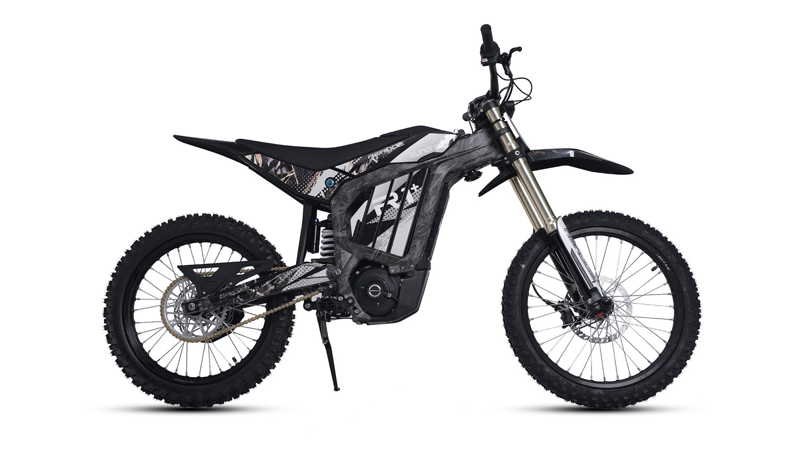 EUNORAUxRERODE R1+ 72V5,000W Middle Motor Full Suspension Electric Dirt Bike