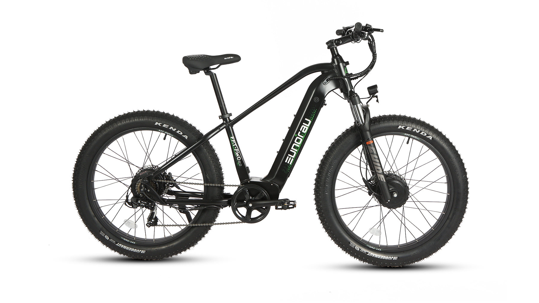 awd electric bicycle Kodiak SD NEW for 2026 Upgraded Frame to Support a 30Ah Battery Folding AWD Dual motor Electric
