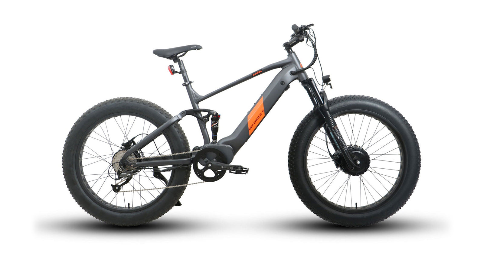 DEFENDER-S Dual Motor Ebike with Dual Suspension EUNORAU