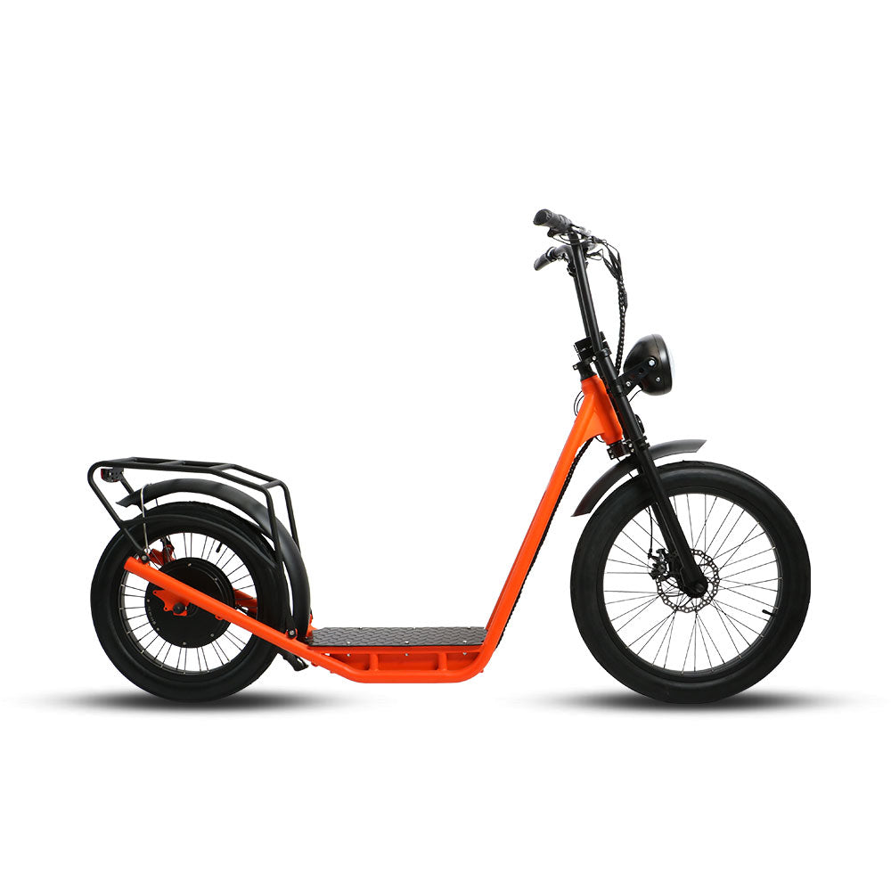 bicycle scooter electric JUMBO 👻 NEW Tower of Estimated assembly time is Color:Gloss Alpine Blue/Matte Deep Smoke colour_hex:#752D1F