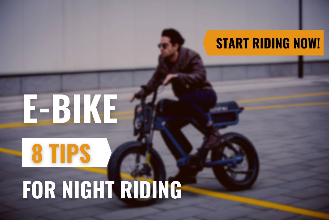 Stay Safe and Have Fun: 8 Essential Tips for Nighttime E-Bike Riding
