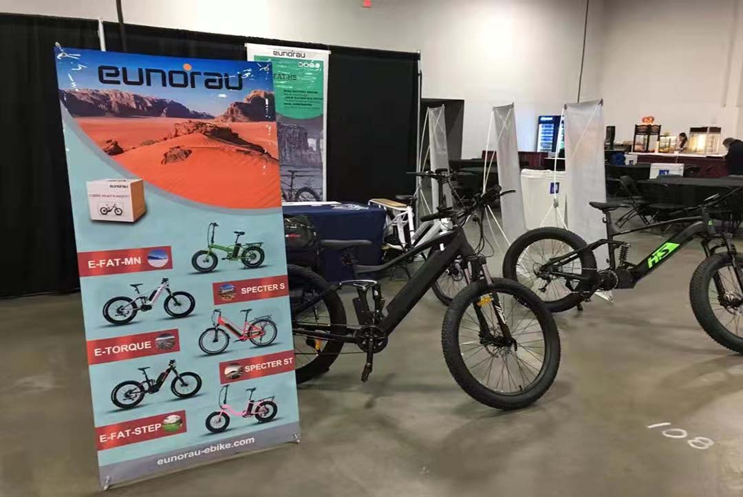 EUNORAU E-bikes Are Always There in the CABDA EAST - Bike Shows of U.S.