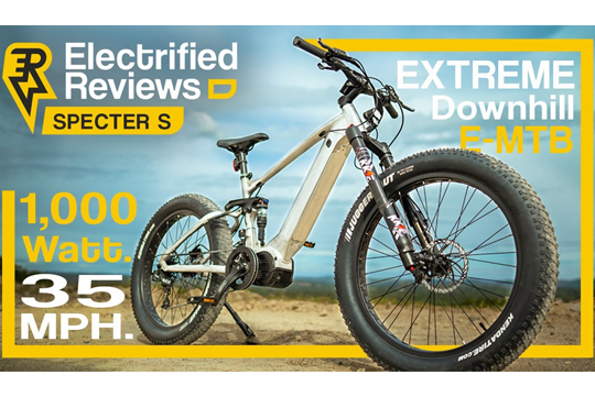 Specter S review: $3,799 PRO LEVEL, FULL SUSPENSION electric mountain bike
