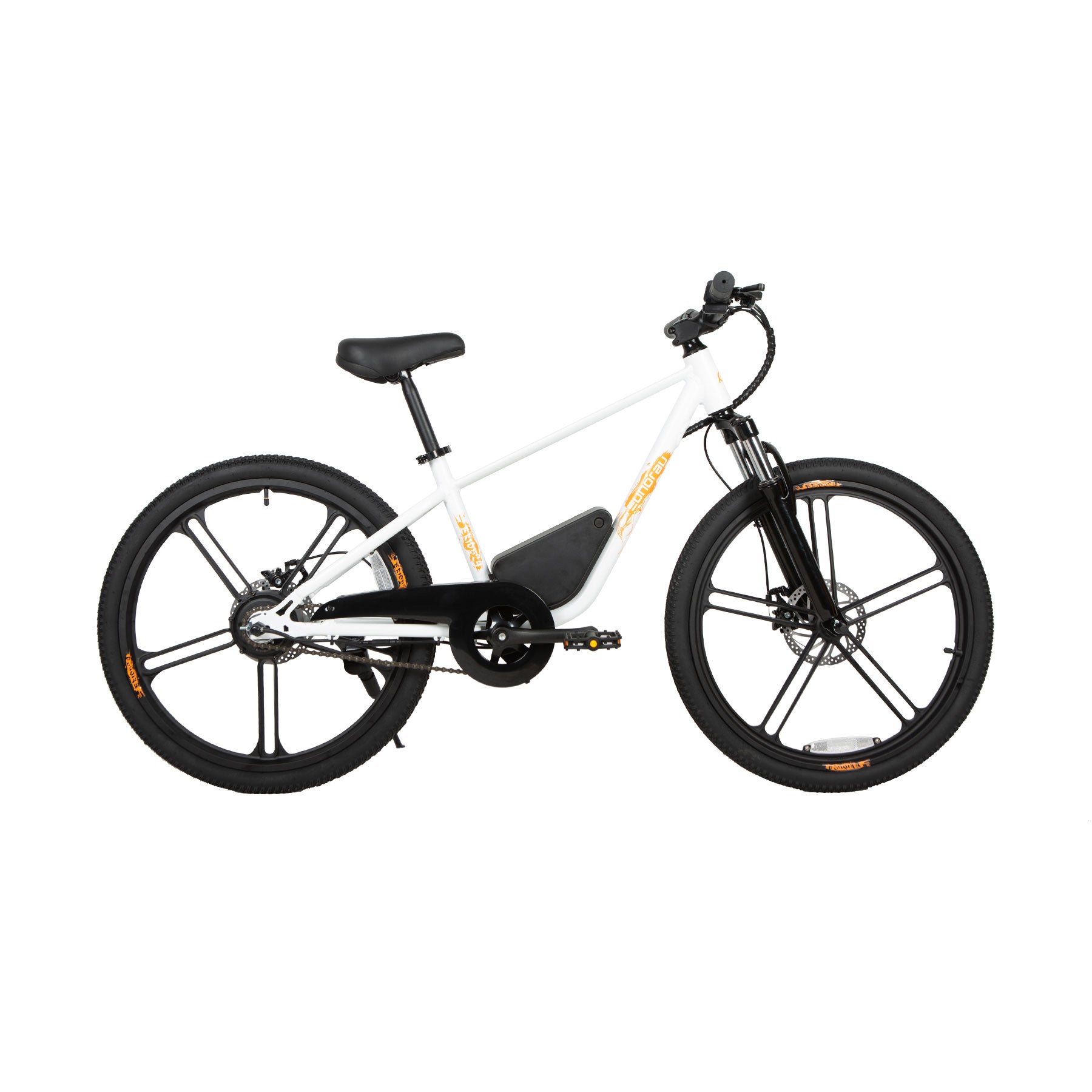 electric bicycle kids Voltaic Youth Dirt Bike 18'' Flying Fox Red Electric Bike for height range 50 Massimo Kids' 150W E11 Electric