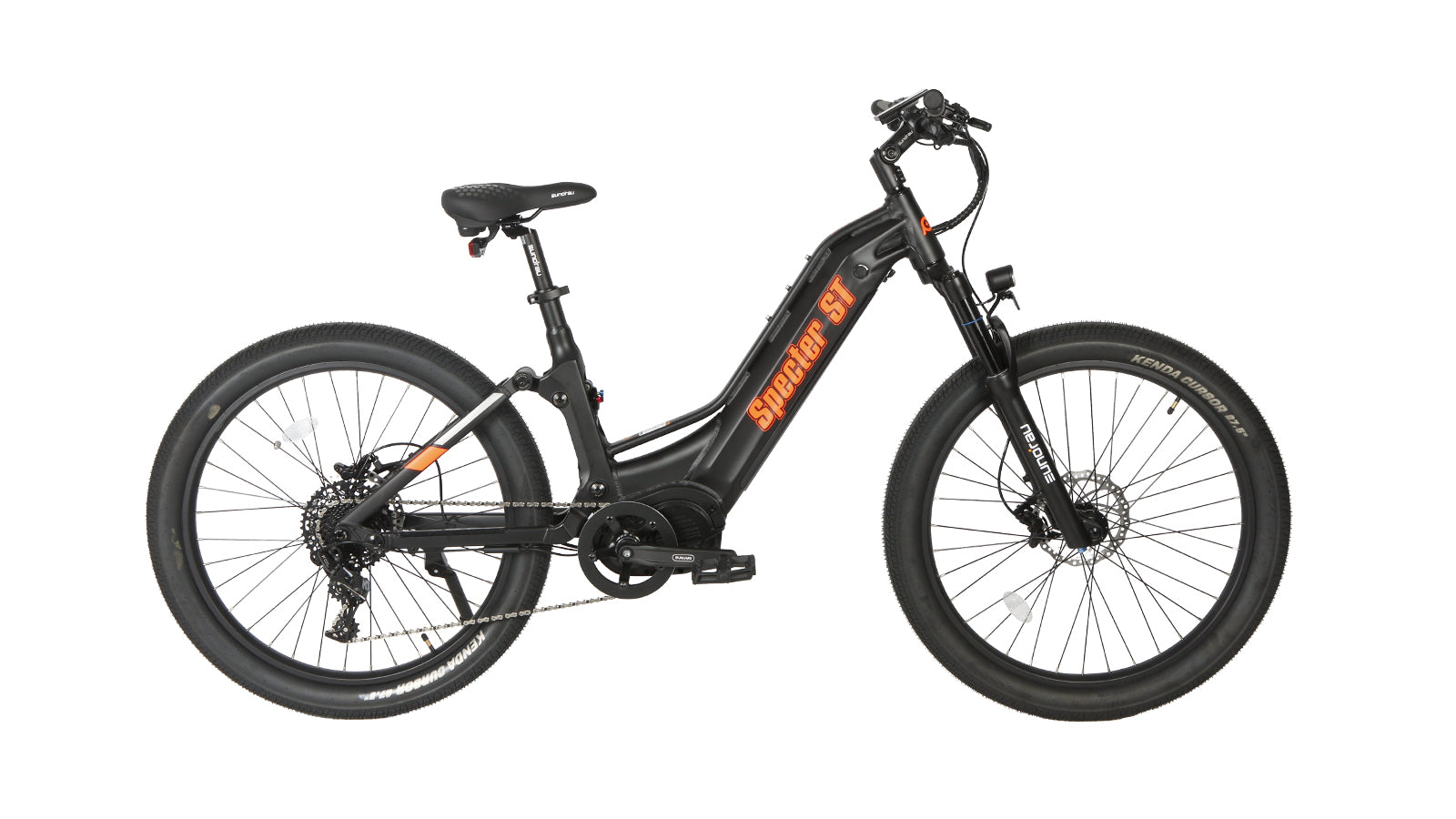 electric bicycle 1000w AMYET EB26 Bike with 26"x4" Fat Tire and 48V 15AH Battery, Max 28 MPH 60 Mile Range 265 lbs Payload 5TH WHEEL MATE Electric Bike