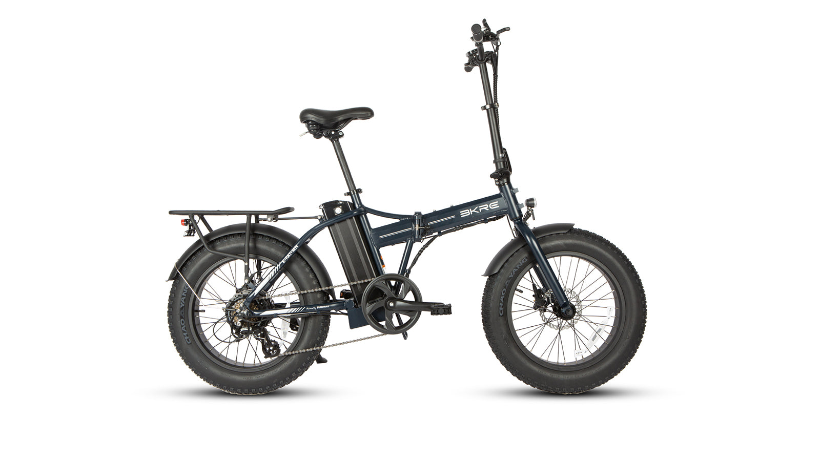 EUNORAU E-FAT-MN 48V500W Foldable Step Over Fat Tire Electric Bike