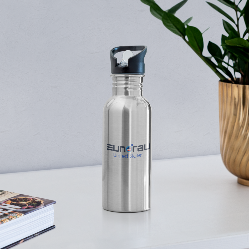 Eunorau Water Bottle - silver