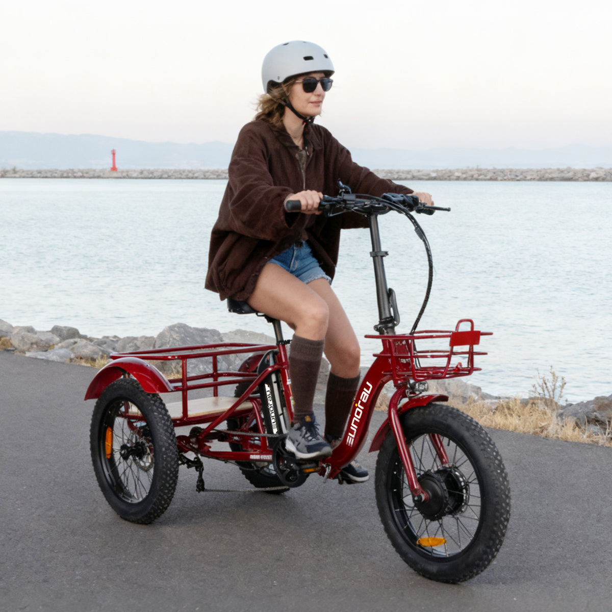 NEW TRIKE 2.0 Foldable City Model 500W Front Motor | EUNORAU
